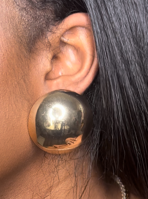 Round Out Statement Earrings